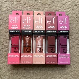 Elf Glow Reviver Lip Oil Bundle of 5